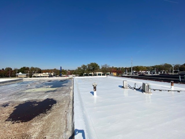 Flat roof installation in richards, mo (2037)