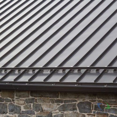 Commercial standing seam metal roof 1