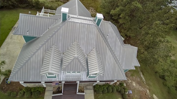 Metal roof installation in laurie, missouri 4