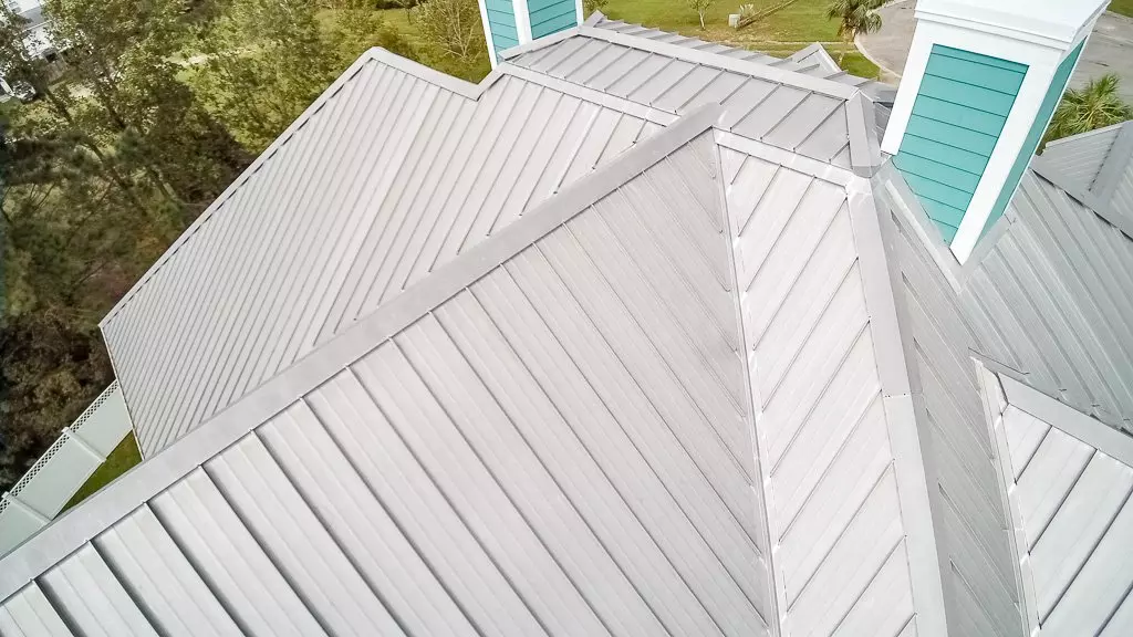 Branson Metal Roofing Installation And Repair 11 Aluminium standing seam metal roof detail from north carolina