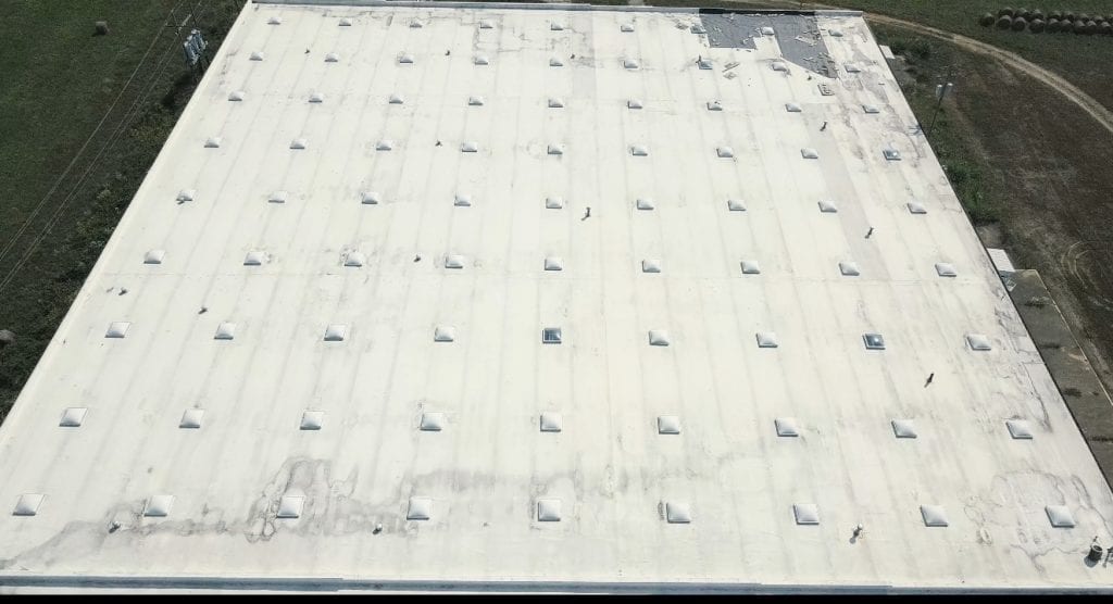 Flat roof installation in new market, iowa 2