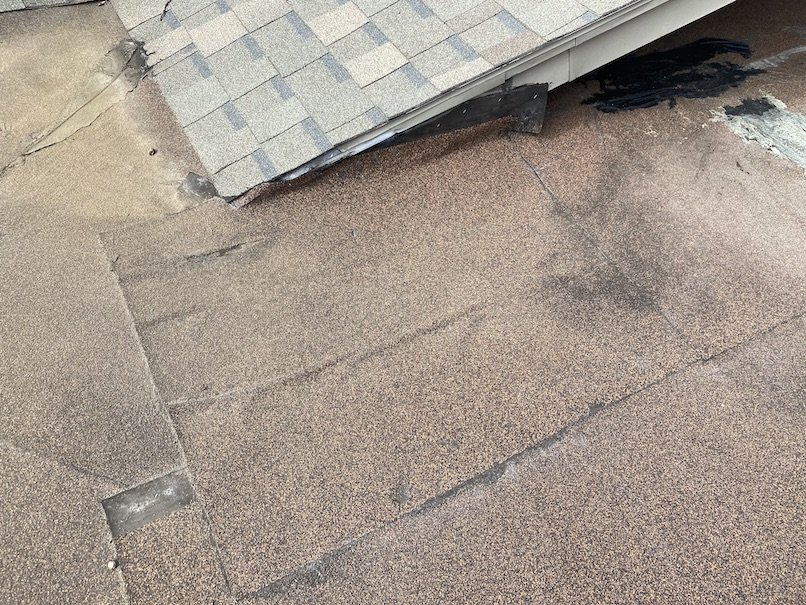 Residential flat roof repair 1