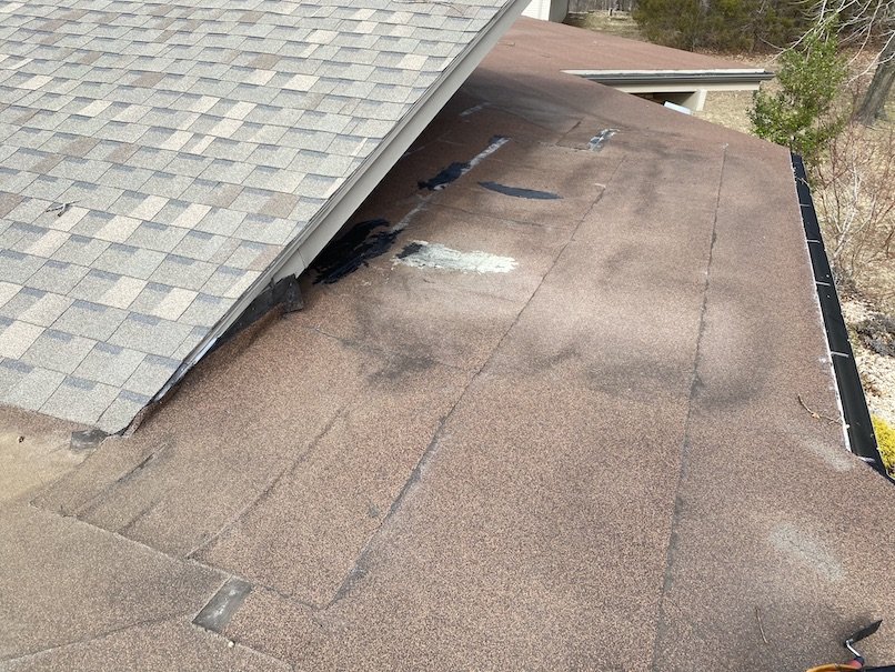 Residential Flat Roof Repair 2 Residential flat roof repair 2