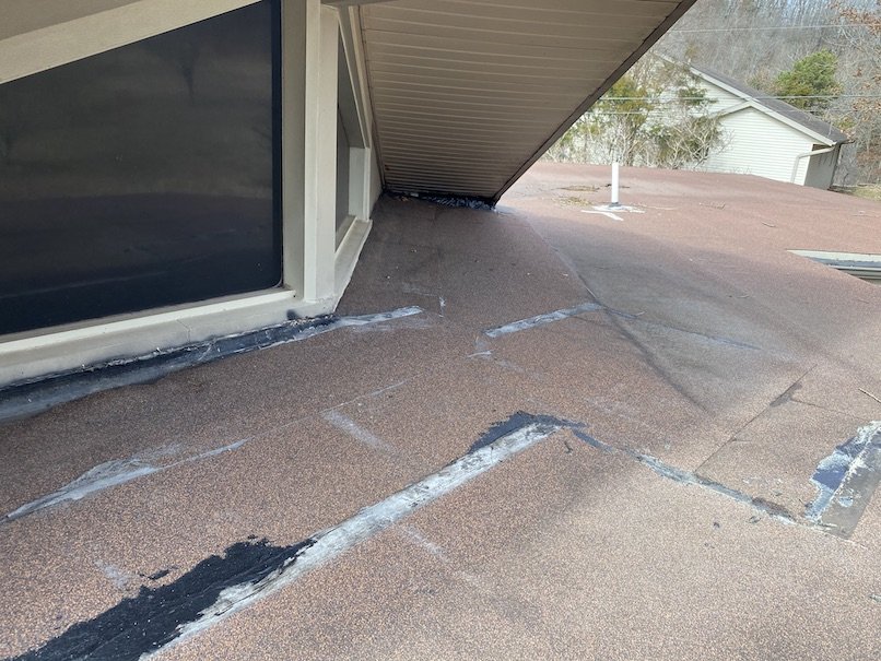 Residential Flat Roof Repair 7 Residential flat roof repair 7