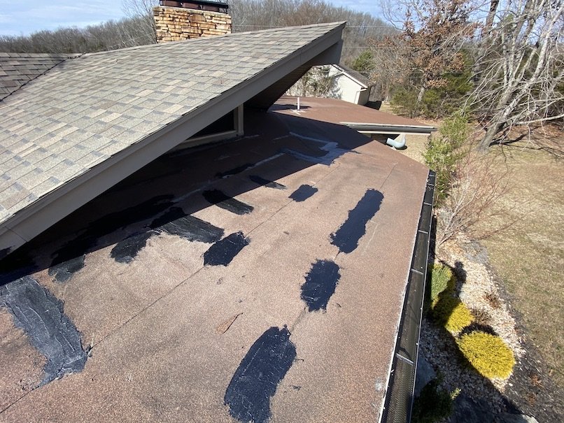 Residential Flat Roof Repair 17 Residential flat roof repair 17