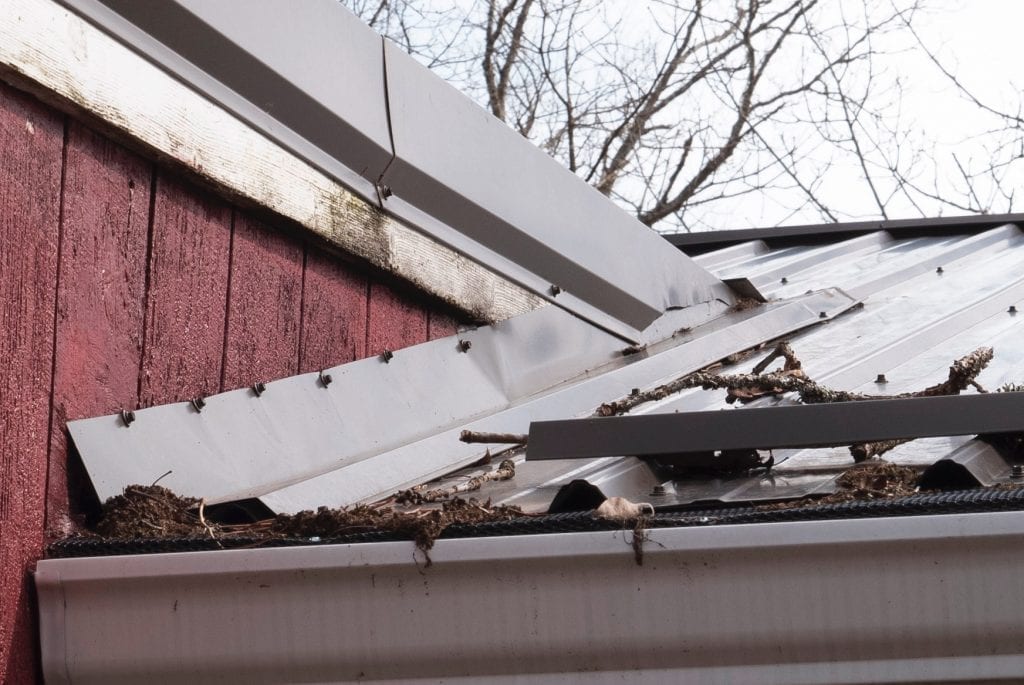 Metal roof installation in munday, tx (4056)