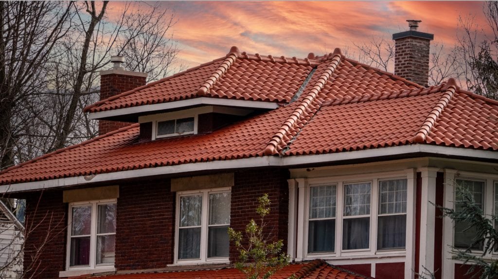 Tile roof installation in belle, mo (945)